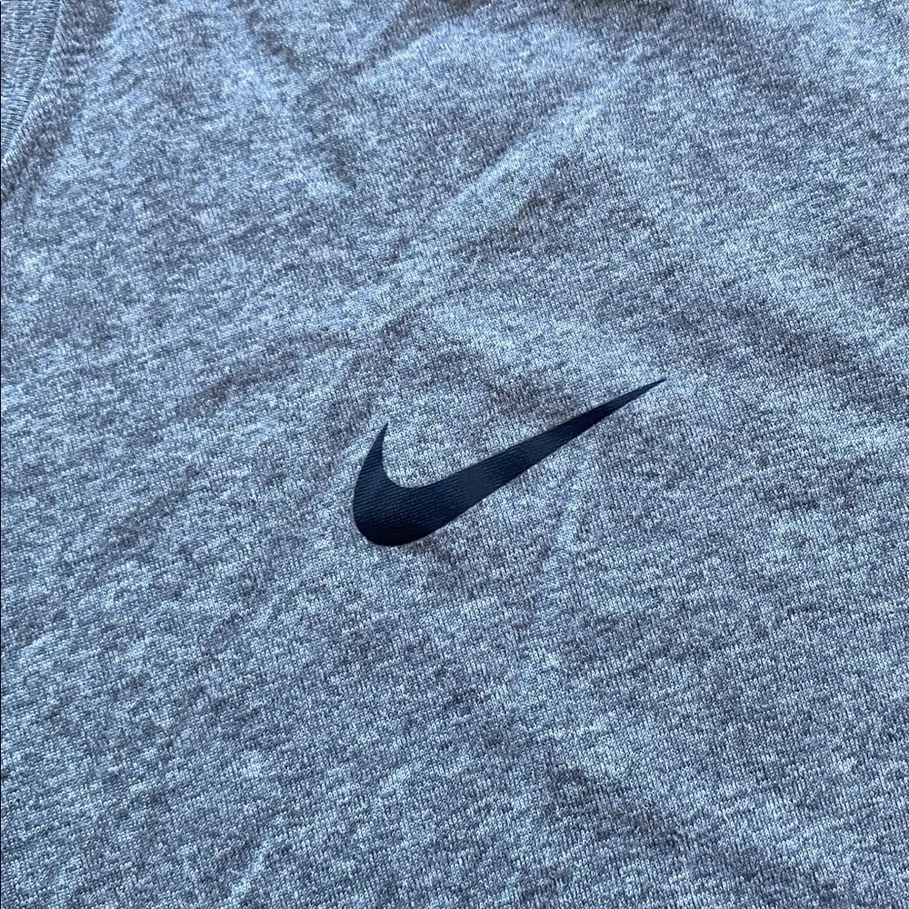 Nike Air Force Bowl Tee Mens Sz XXL Heather Gray T-Shirt with Blue AF Logo